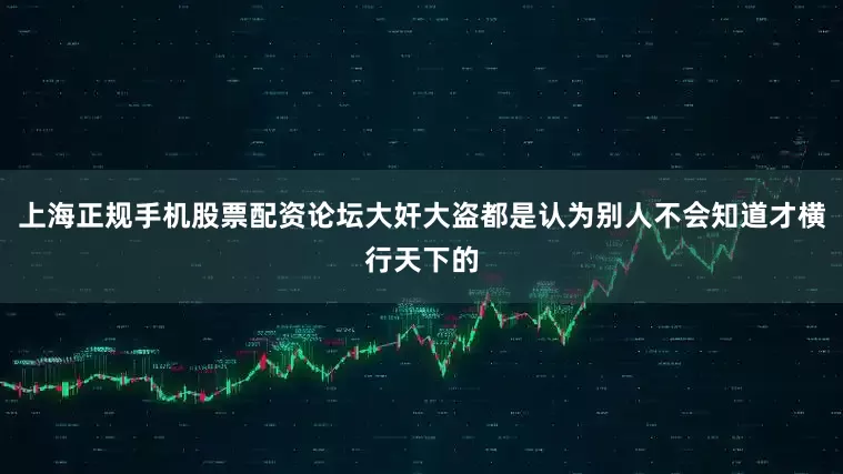 上海正规手机股票配资论坛大奸大盗都是认为别人不会知道才横行天下的